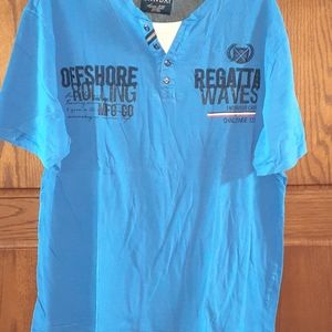 Canda 1925 Boys Blue 2XL Pullover Shirt